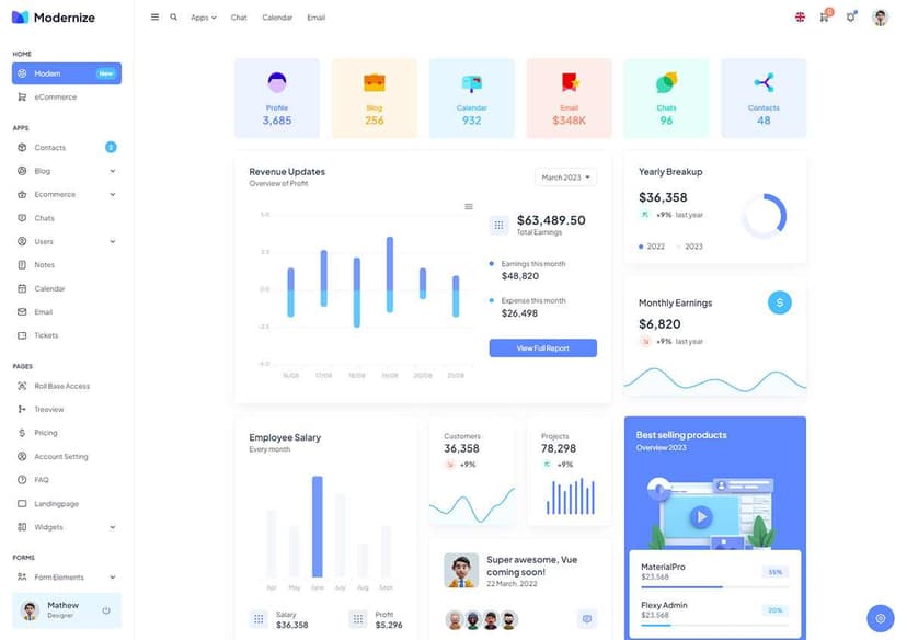 Client portal preview